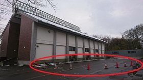 冬期間【総合公園 体育館】駐車場の利用について(お願い)