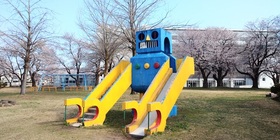 「ロボット公園」の【桜】が開花しました!!
